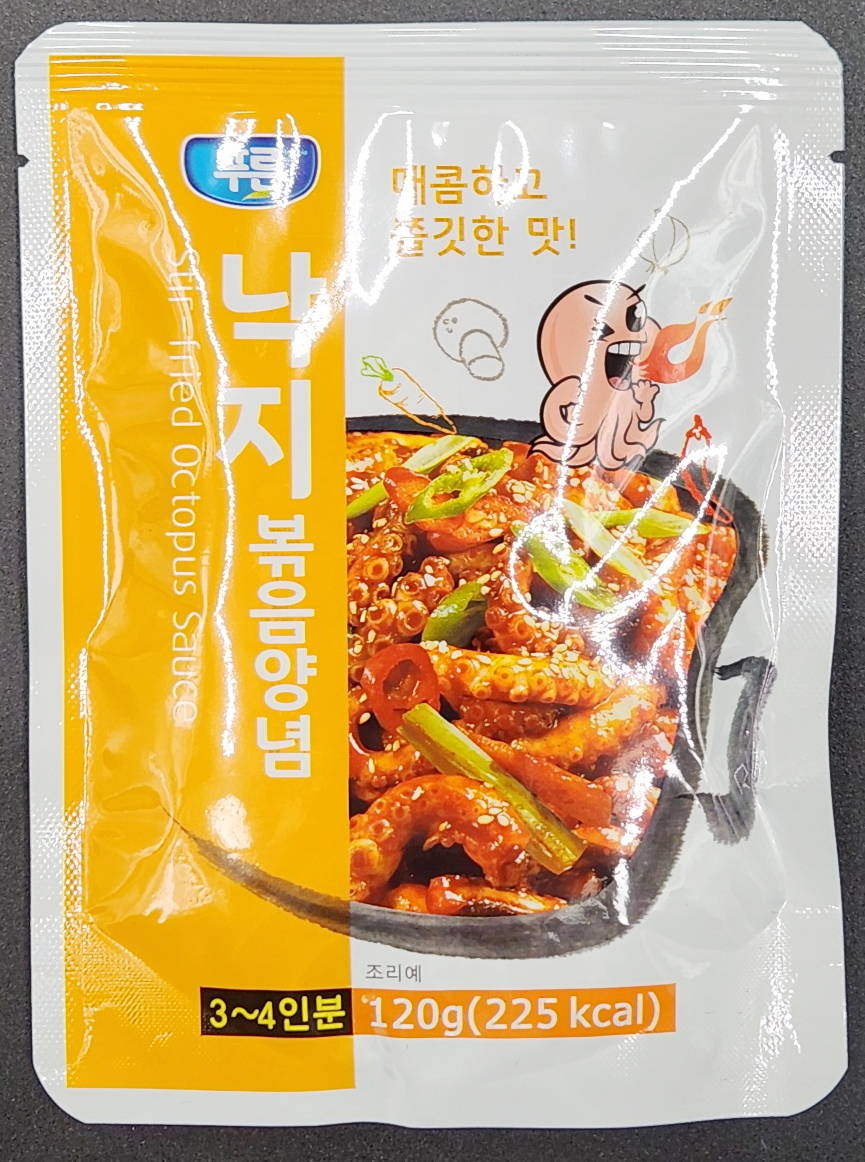 푸른 낙지볶음용양념 120gX10ea / 낙지볶음소스 불낙소스 낙곱새 다대기 : 깡통식자재