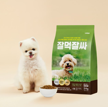 잘먹잘싸 강아지사료 기호성좋은 연어 2kg 스몰바이트 몰티즈 6프리 : 인앤쿡
