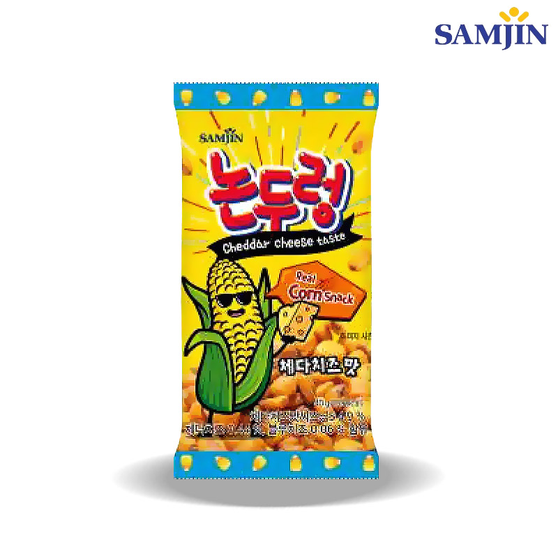 당일발송 리얼 콘스낵 논두렁 체다치즈맛, 40g, 10개 : 꾸시몰
