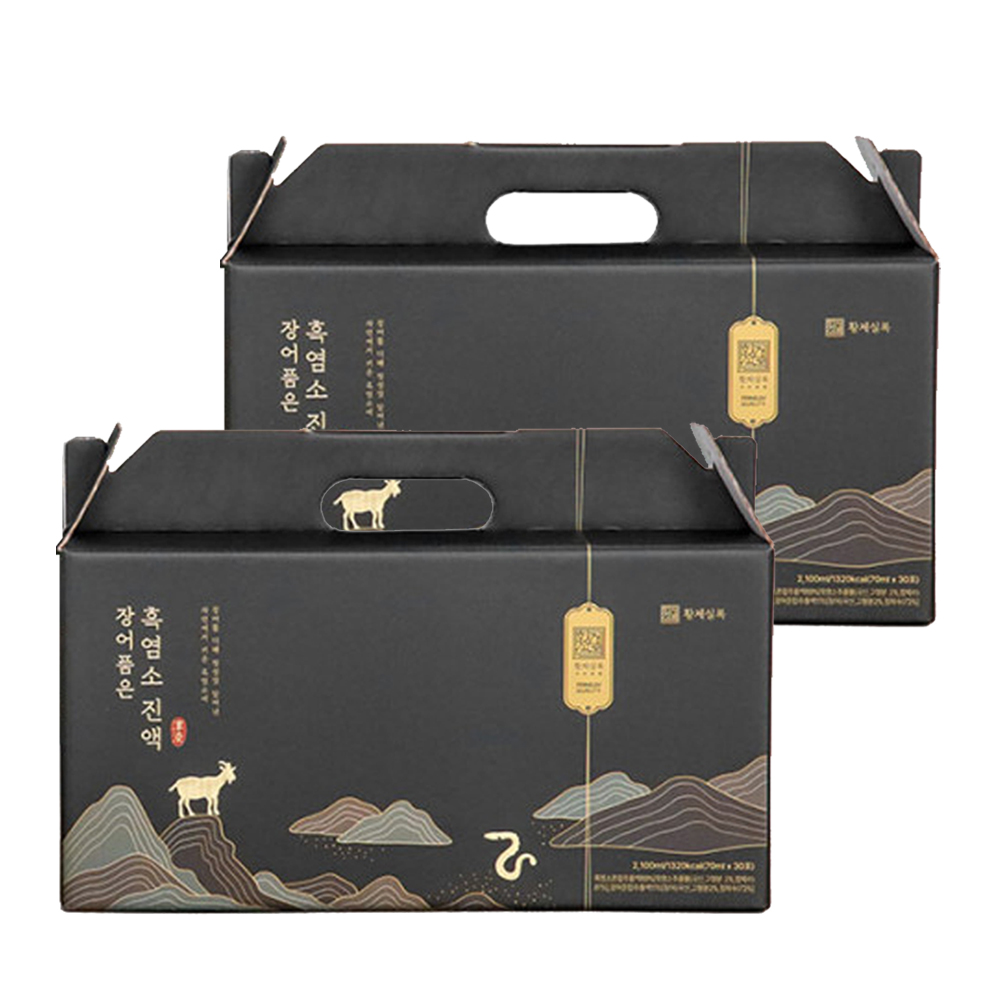 흑염소 진액 효능 흑 염소 진액 70ml 60포 엑기스 즙 장어 품은 흙염소 : 리버린