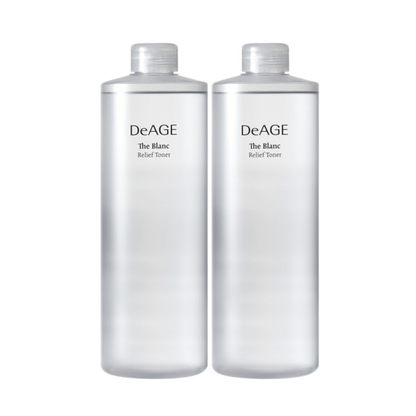 (1+1) 참존 디에이지 더블랑 릴리프 토너 1000ml X 2개 : 스윗쇼핑메이트
