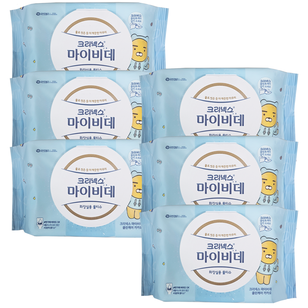마이비데 물티슈 캡형 46매4팩 물에녹는 화장실용 비데티슈 : 티에스shop