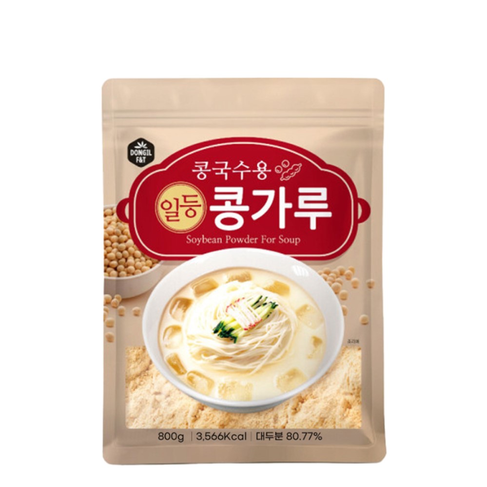 동일 콩국수용 일등 콩가루 800g 12개(1박스) : 유니 공간