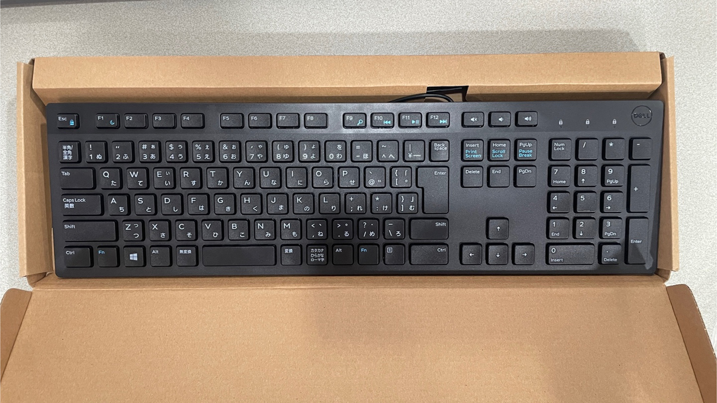 Dell 정품 일본어 키보드 (USB형식) : 다산데이타