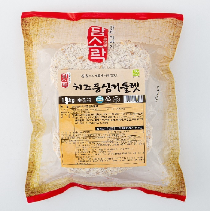 담소락 치즈등심커틀렛 1kg (100g x 10개입) : 그린푸드마켓