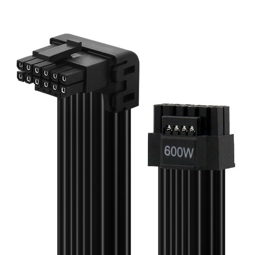 AONE 시그니처 90도 12V-2X6 PCI-e 5.1 모듈러 케이블 700mm ATX 3.1 : 에이원아이엔티