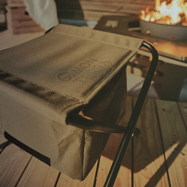 몬테라 스토리지 와이드 BBQ 체어 초코그레이 / 캠핑 접이식 폴딩 체어 : 아웃도어랜드마크