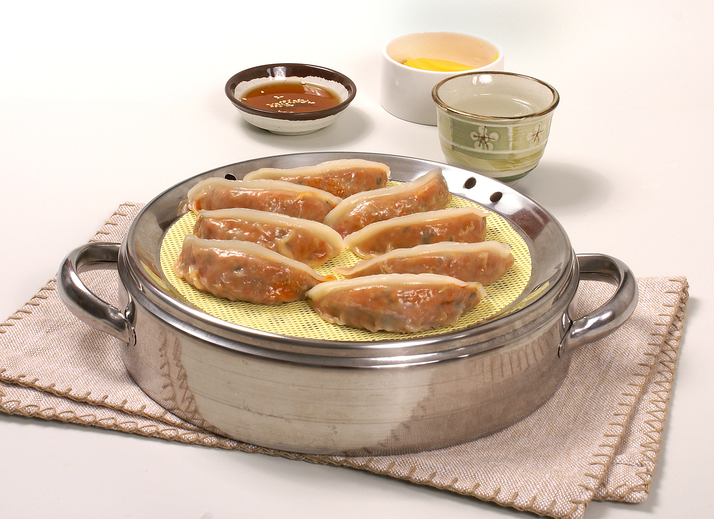 아하식품 쿡찌니화닭만두 1200g+ 화닭만두1200g -2봉 (아하만두,매운만두,불닭만두,업소용만두) : 아하 만두