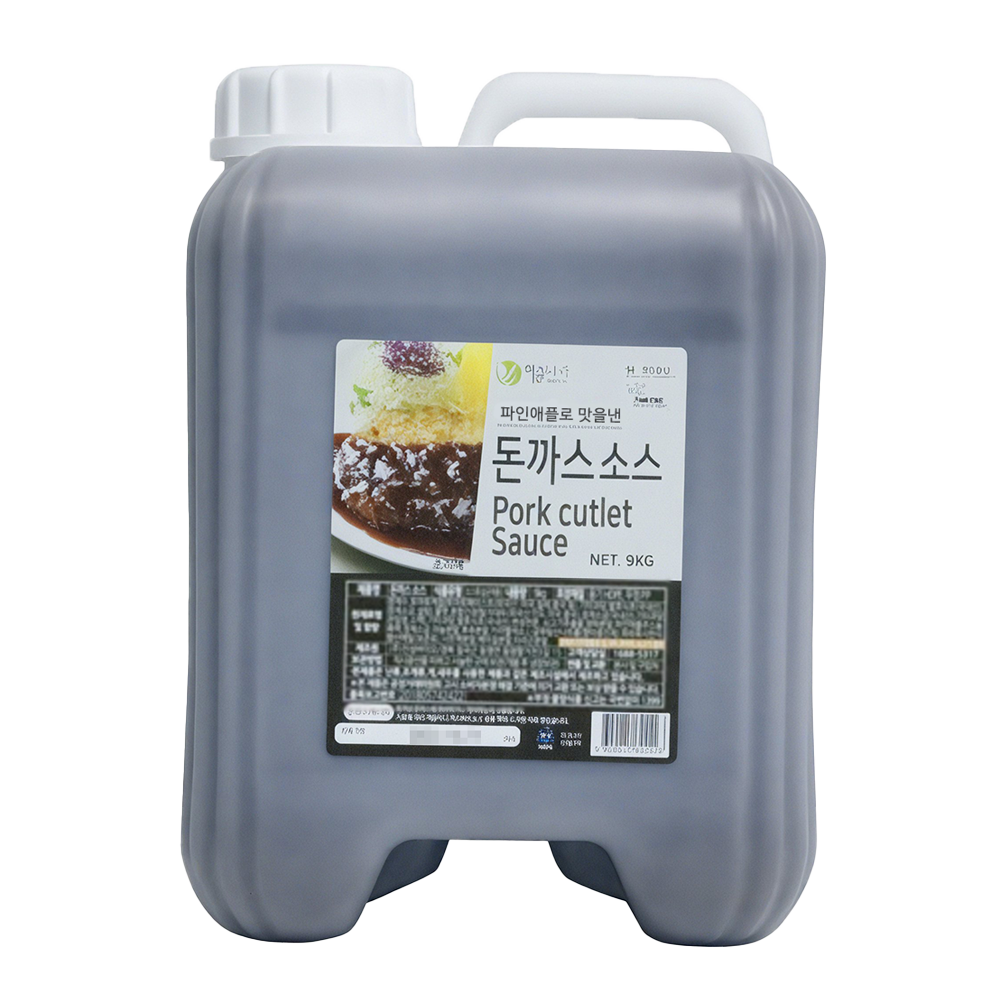 이슬나라 돈까스 소스 9.5kg(말통) / 맛있는소스 / 특제소스 / 일본식 / 경양식 : 행운유통몰