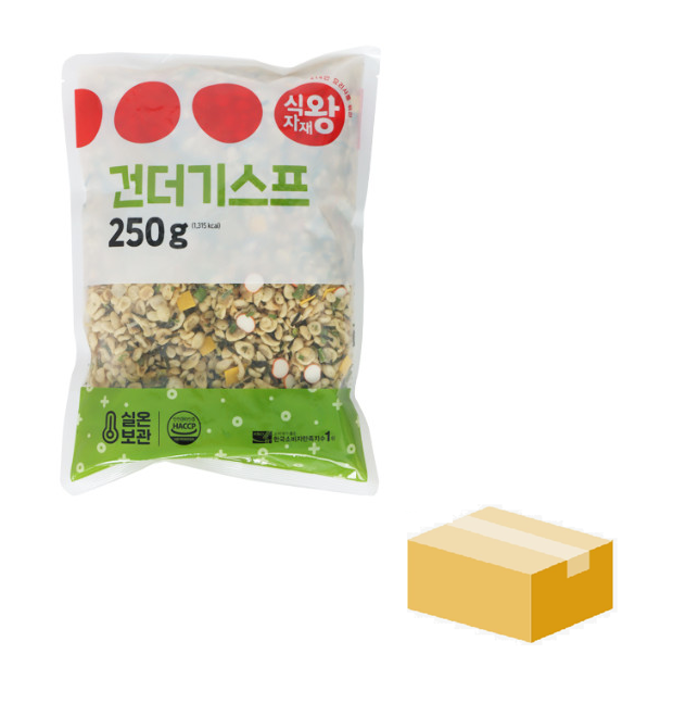 식자재왕 건더기스프 250g 12개 (1박스) : 외식의민족