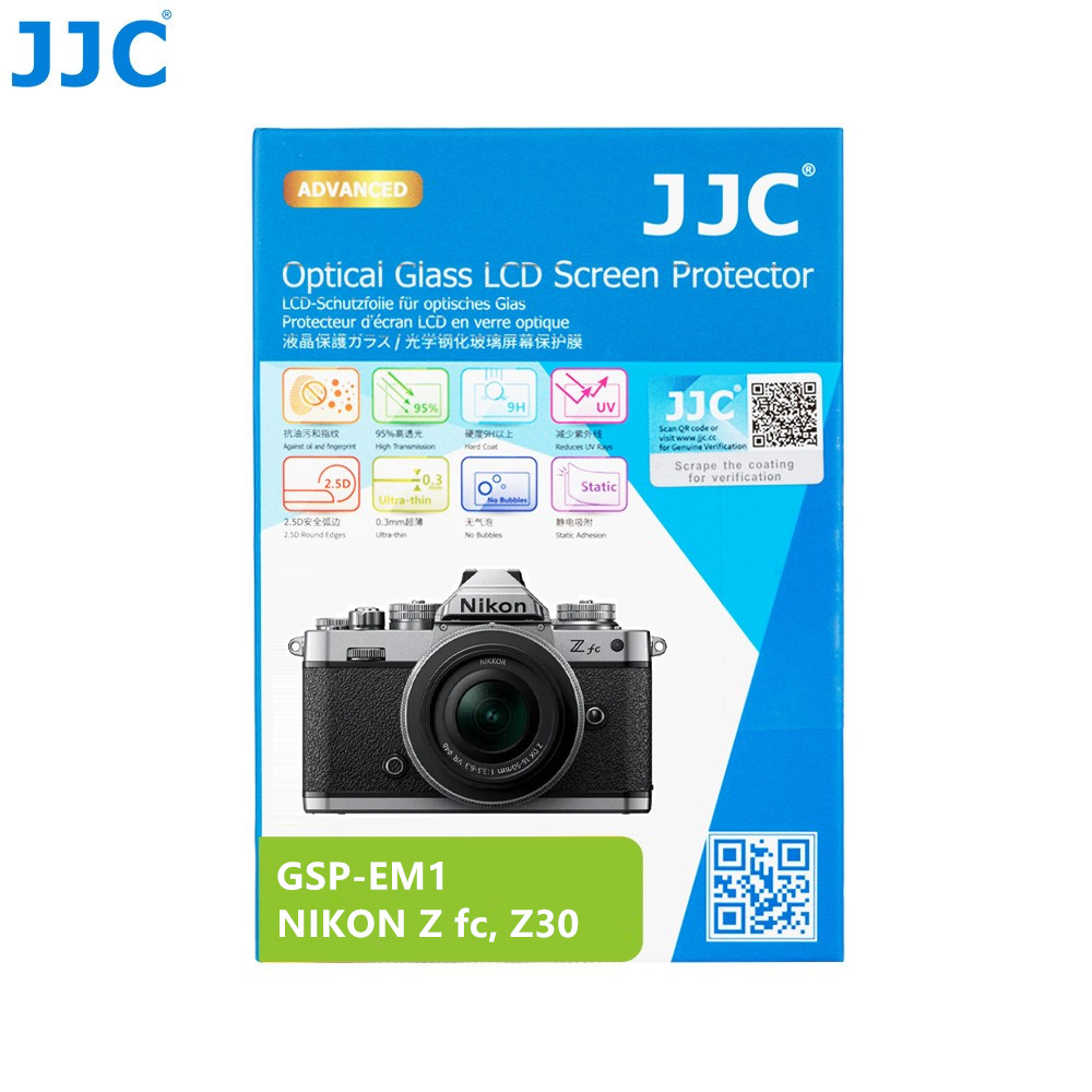 JJC 니콘 ZFC 카메라 9H 강화유리 액정보호필름 nikon GSP-EM1 : 코엠카메라