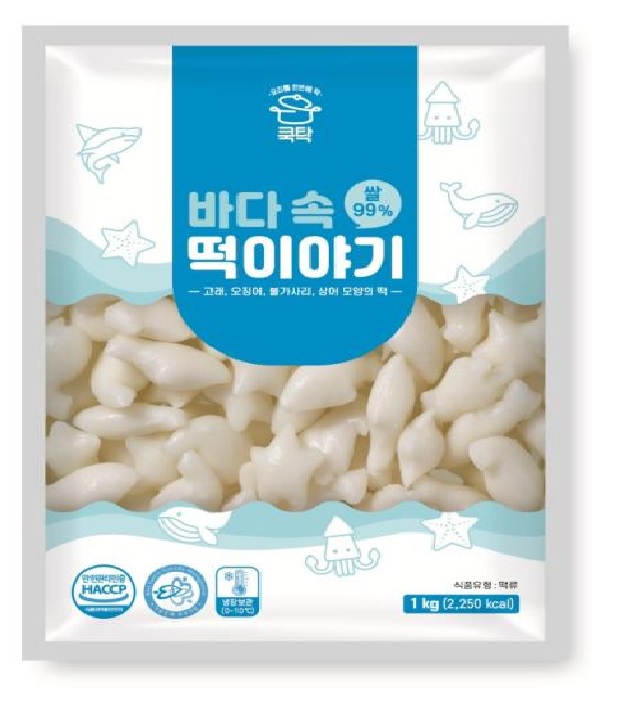 동성식품 바다 속 떡이야기 1kg : 그린푸드마켓