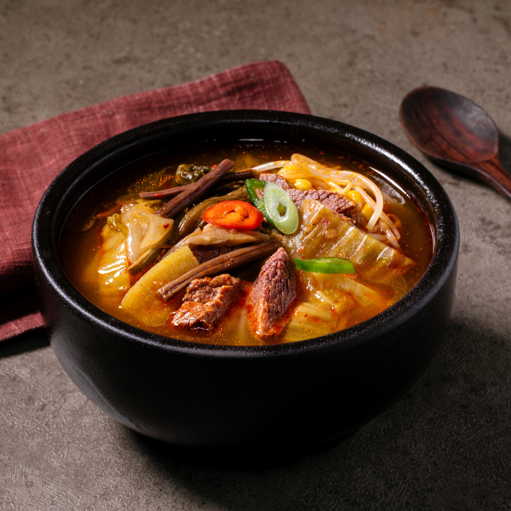 홍천강한우타운 얼큰 한우 소고기국밥 800g : 소신 sosin