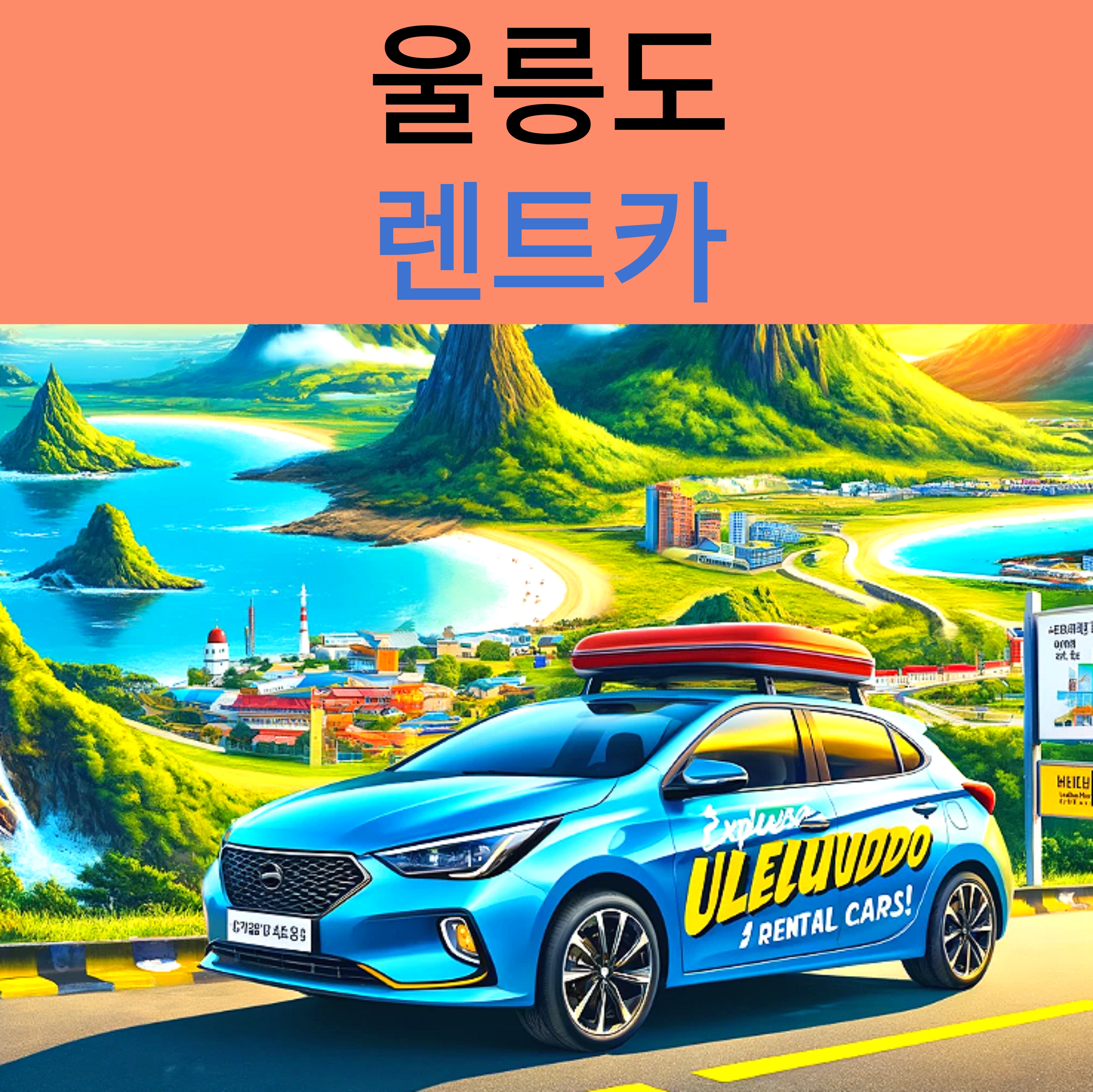 국내 울릉도 렌트카, 전국주요지역 렌트카 (사전예약제) : 시드블루