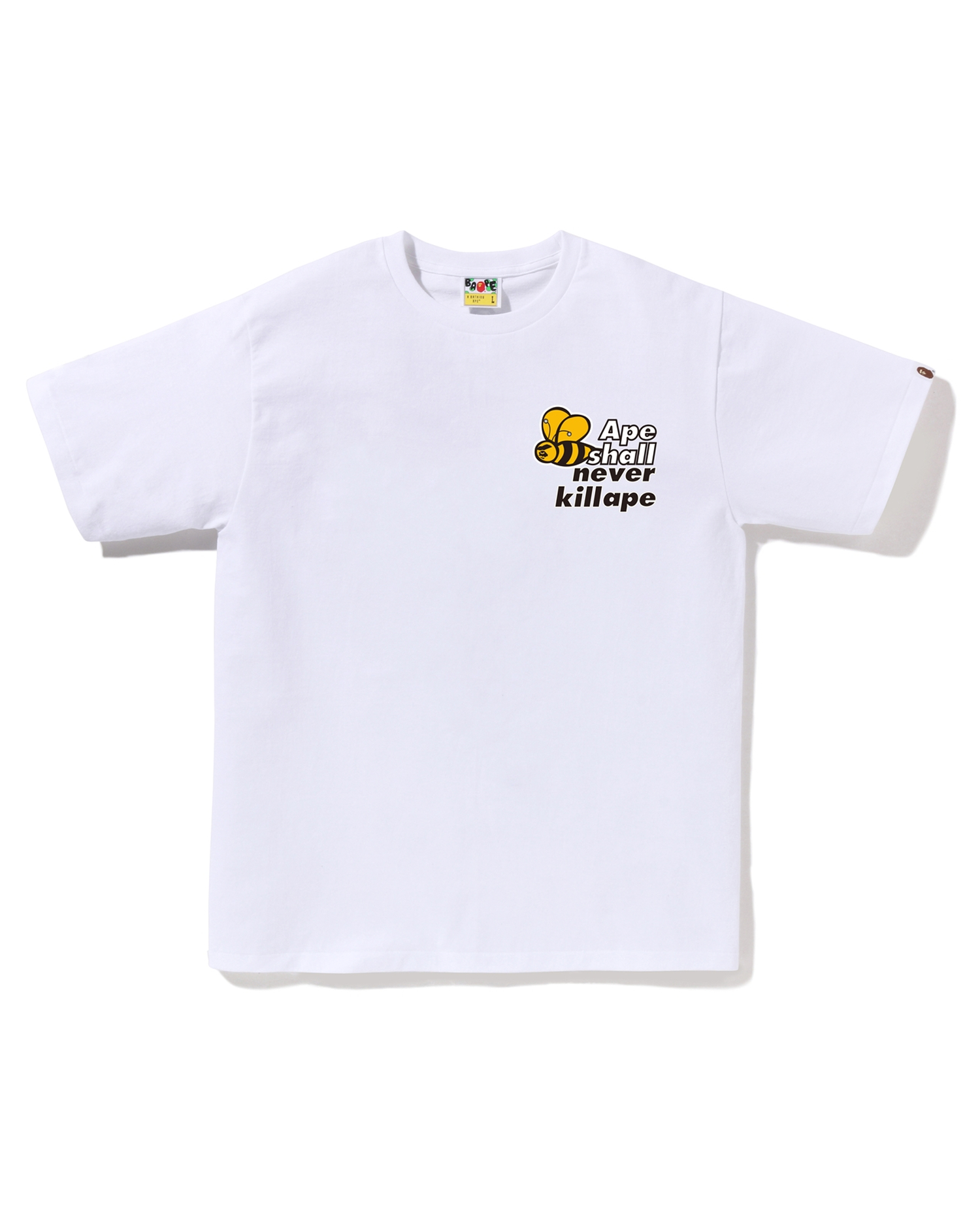 베이프 반팔티 Ape Shall Never Kill Ape BAPE Asnka Bee Logo Tee : 필구네F