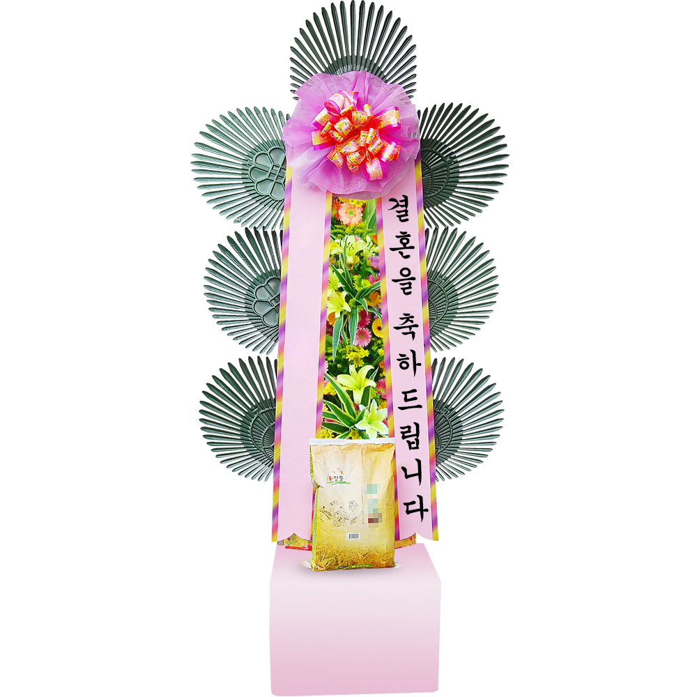 완주쌀화환 꽃배달 : 화환 근조화환 개업화분 꽃