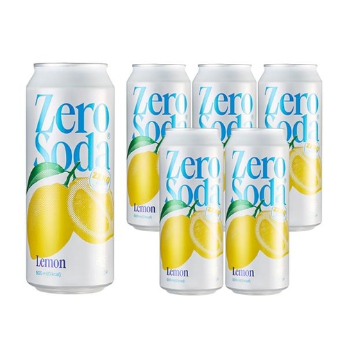클룹 제로소다 레몬 500ml 6개 : 스마트바잉