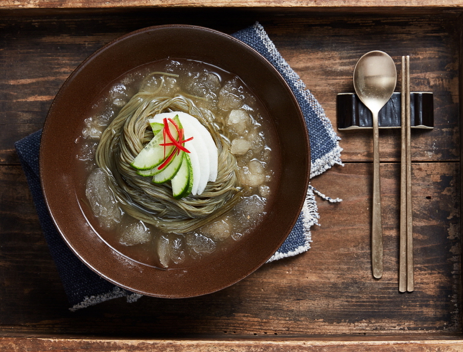 물냉면 비빔 냉면 맛집 연잎냉면 사리 5인분 외2종 함흥 평양 옥천 밀키트 육수 비빔장 : 연스토리몰