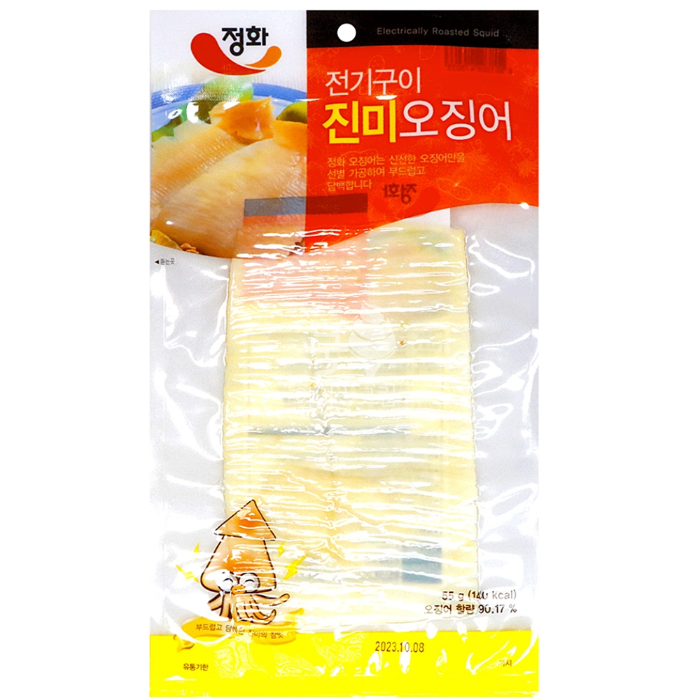 간식 오징어 건어물 55g 전기구이 전기구이진미오징어 정화식품 진미오징어 : SMART HANI