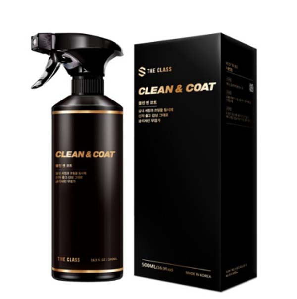 더클래스 클린앤코트 차량 실내 세정 코팅제, 500ml : 서희엔터즈