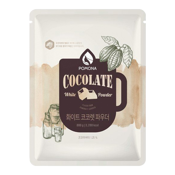 포모나 화이트 코코렛 파우더 800g : 커피바바 주식회사