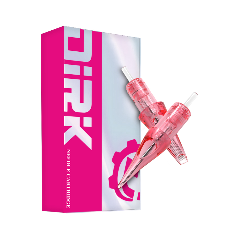 더크 핑크 DIRK PINK  니들 바늘 카트리지 재사용가능천자침 10개입 0801RL : 니들프로젝트 타투 반영구