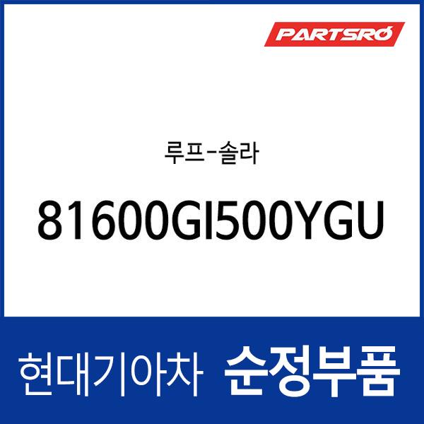루프-솔라 (81600GI500YGU) 아이오닉5 전기차 : 주식회사 현대파츠로