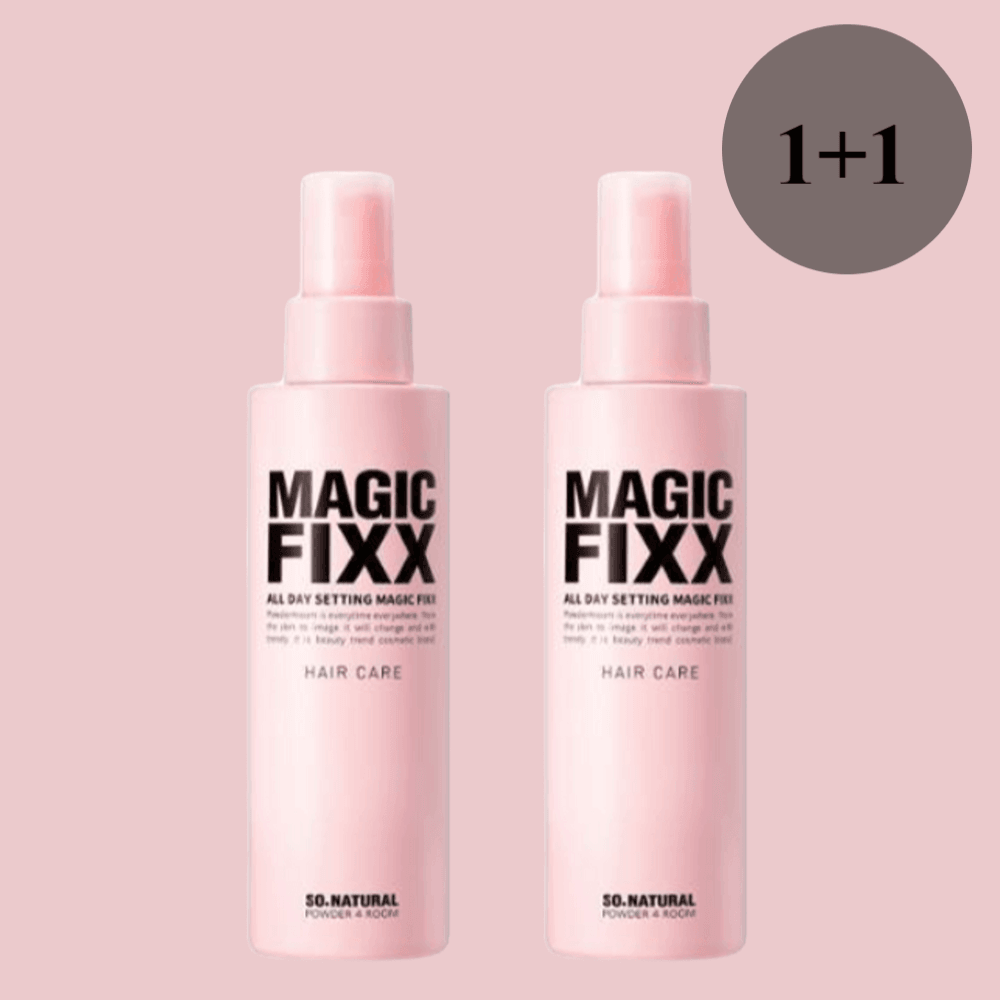 쏘내추럴 올 데이 세팅 매직 업 헤어 픽서 155ml+155ml : 파파건강