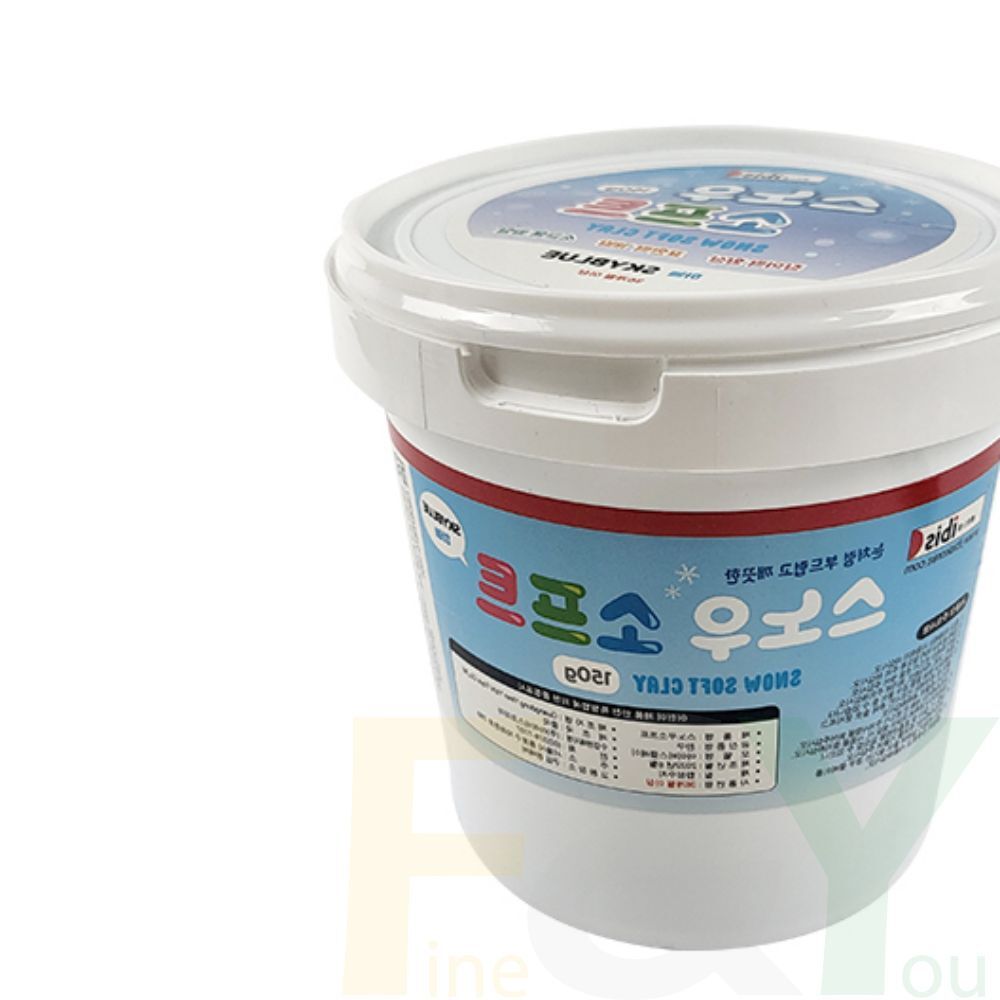 파인앤유 점토 만들기 (150g) 하늘 유아점토 아트클레이 : 곰치