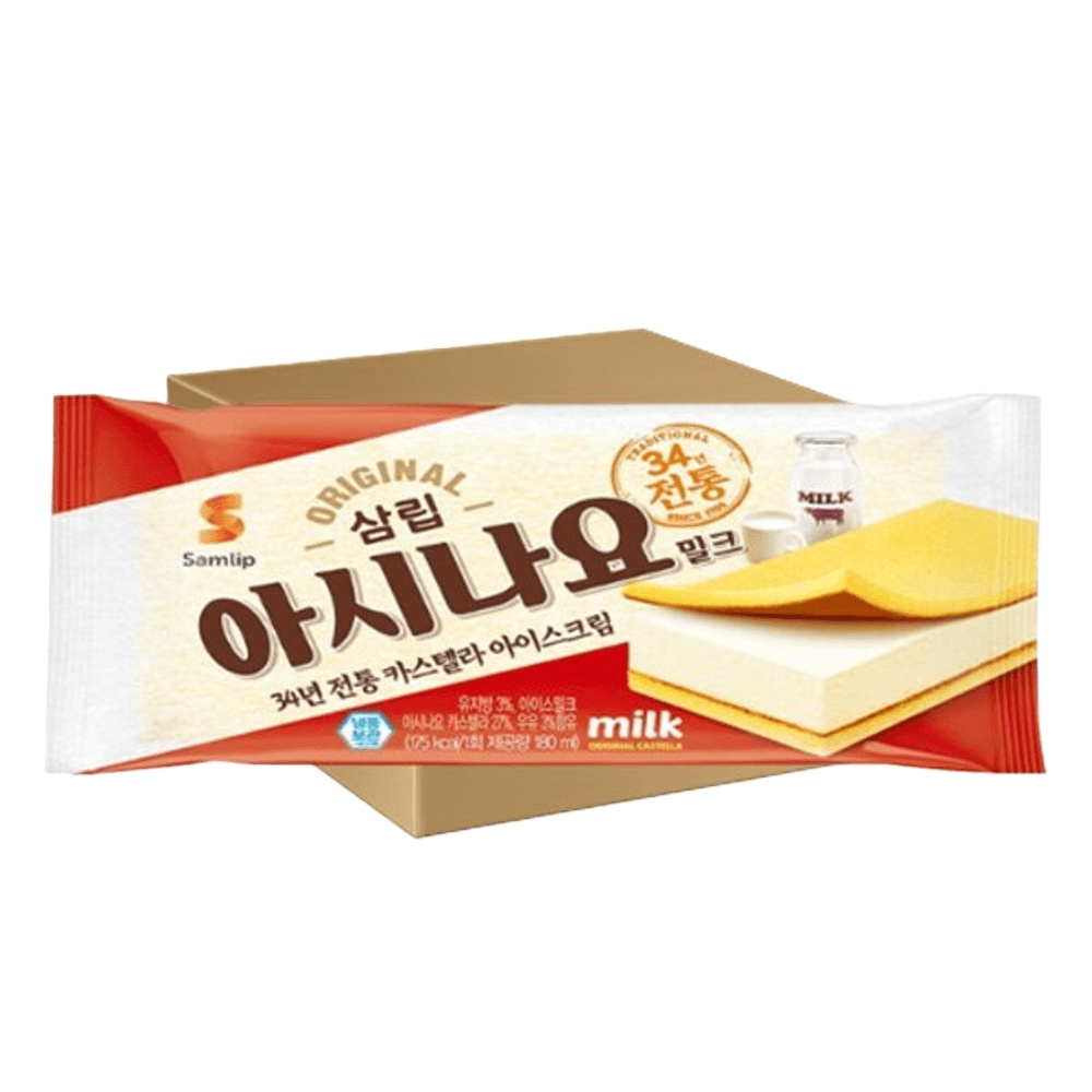 아시나요 아이스크림 아시나요 밀크 샌드아이스크림 24개 한박스 : 광수네컴퍼니