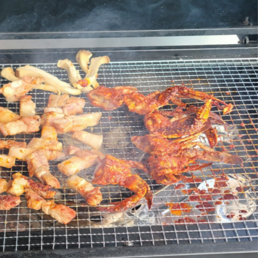 바다향명가 숯불구이 양념게장 속이 꽉찬 꽃게장 1kg : 바다향명가