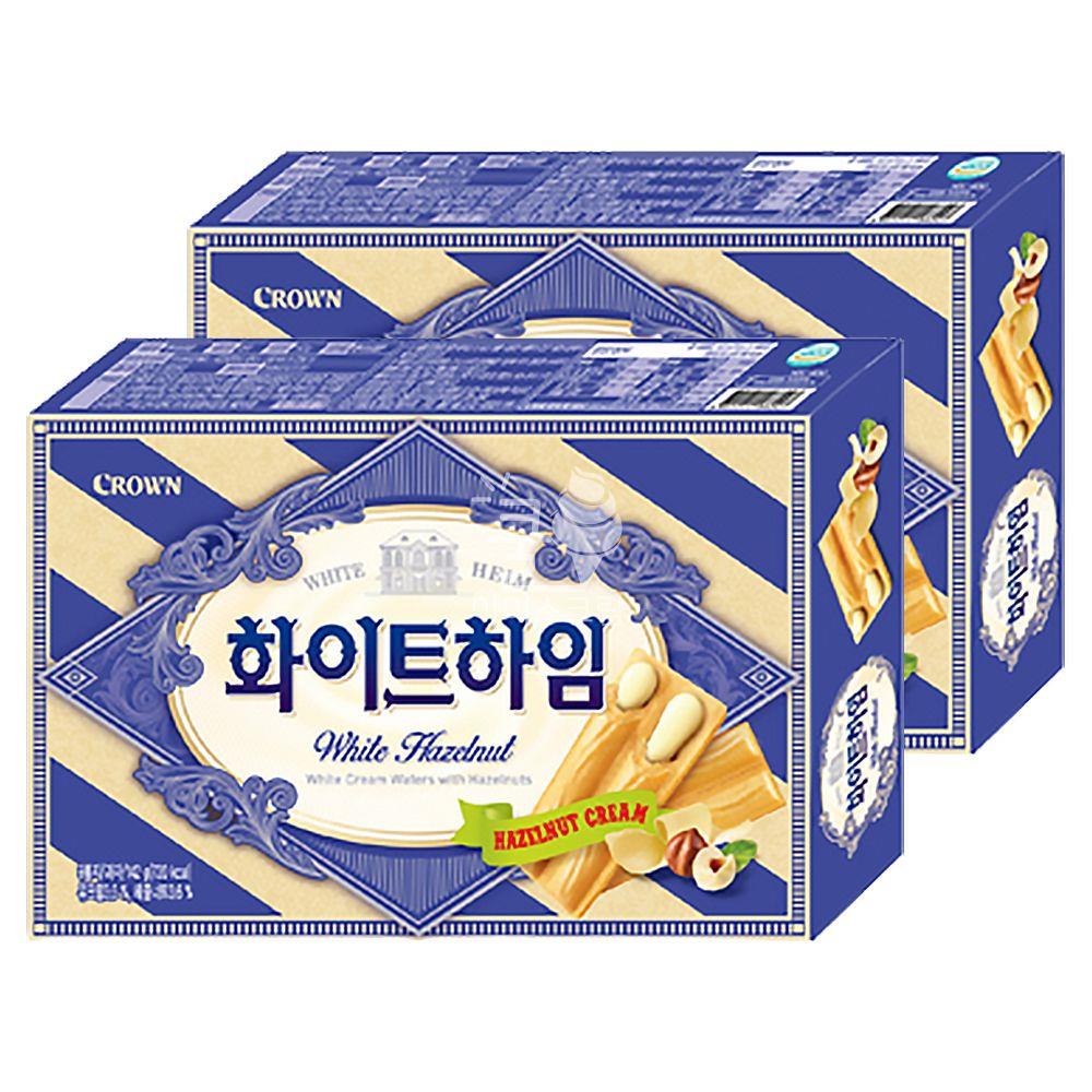 웨하스 초코하임 화이트하임 2개 47g : 미정박스