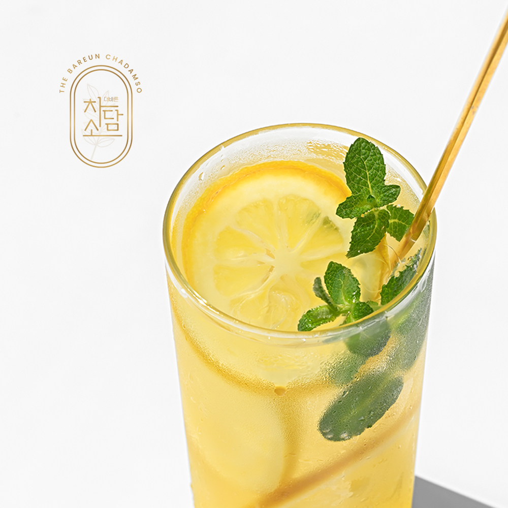 더바른차담소 레몬착즙청 600g 레몬즙 레몬청 수제청 홈카페 과일청 답례품 선물세트 : 더바른차담소