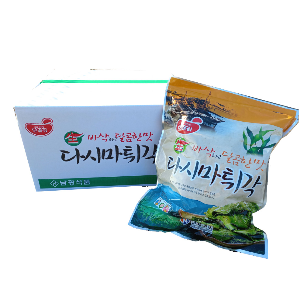 남광식품 다시마튀각 500g 6봉 1박스 : 웰빙스토아