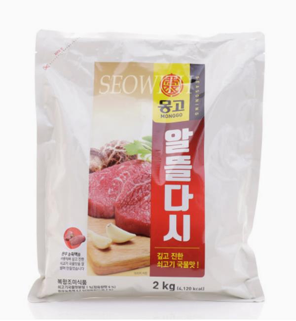 유통기한 25년 3월 3일까 [몽고] 알뜰다시 2kg x 1개 : 유통SOS