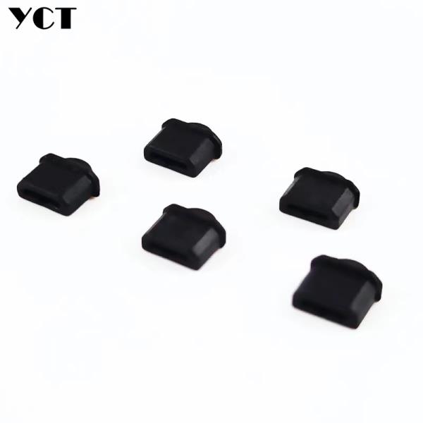 100 개 마이크로 HDMI 실리콘 먼지 플러그 여성 방습 플라스틱 쉘 커버 칼집  , 보호 캡 : 더비시스몰