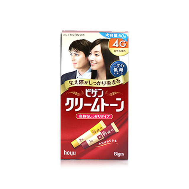 비겐 크림톤 일본 염색약 새치 염색 염모제 60g 4G : 쵸코랜드