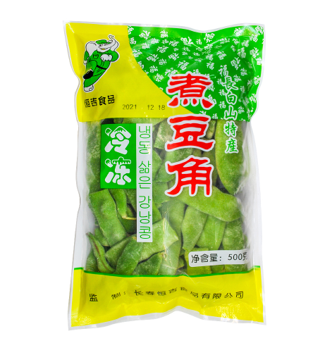 중국 식품 홍지 삶은 냉동 강낭콩500g : 중국식품마트