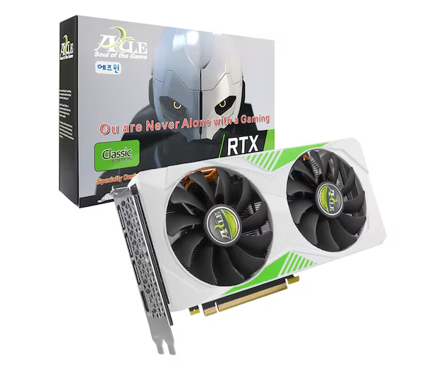 액슬 지포스 RTX 3070 D6 8GB White 에즈윈 : 주식회사 샤인컴 코퍼레이션