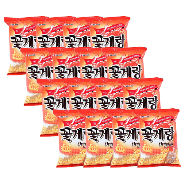 빙그레 꽃게랑 70g, 16개 : 이브의픽