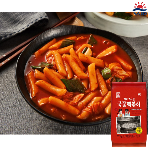 대림선 그때그시절 옛날 떡볶이 373g 즉석떡볶이 : 든든푸드