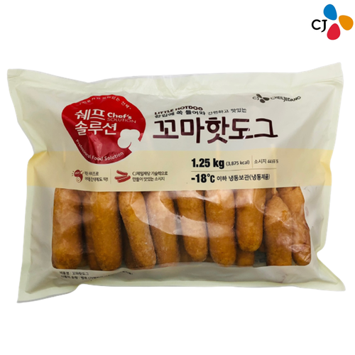 CJ 미니 핫도그 핫도그만들기 : 든든푸드