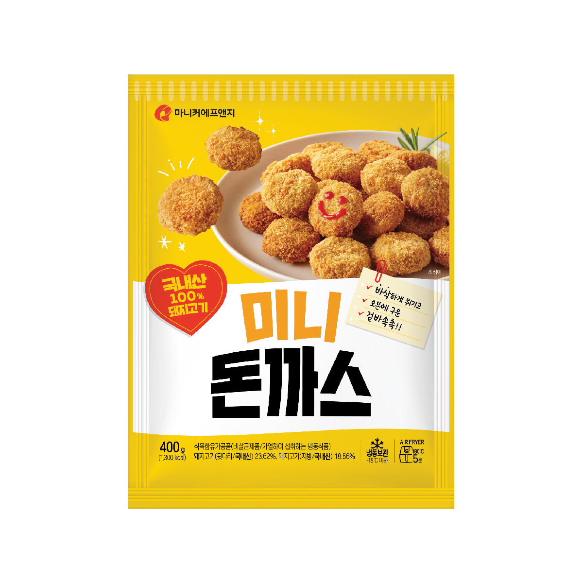 마니커에프앤지 미니돈까스 400g : 마니커에프앤지