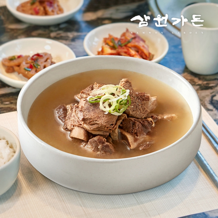 [삼원가든] 갈비곰탕600g x 2팩(1.2kg) : 쇼핑엔티