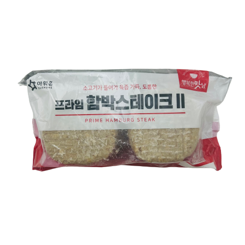 아워홈 프라임 함박스테이크 1.3kg : 든든푸드