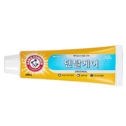 암앤해머 덴탈케어 오리지날 치약 베이킹소다 치약 100g 4개 : 긴이야기