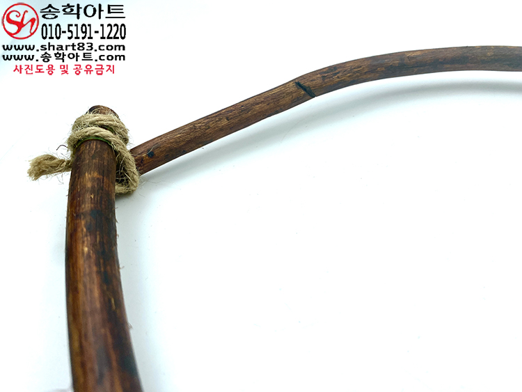 오리지널 소뚜레 전통 소코뚜레 옛날 코뚜레 액막이 행운소품 이사 개업선물 민속품 소코걸이 : 송학아트 골동품가게