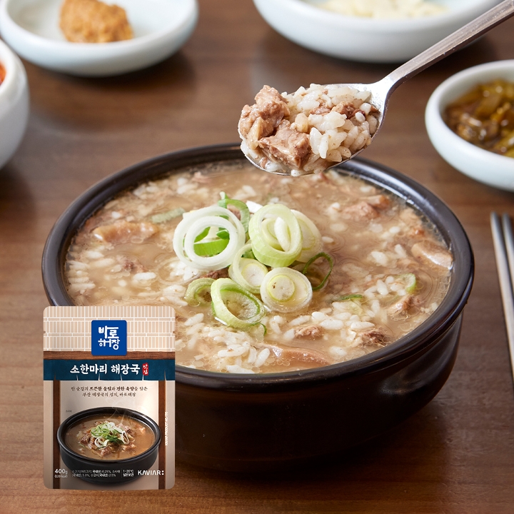 [바로해장] 소한마리 해장국400g x 2팩(800g) : 쇼핑엔티