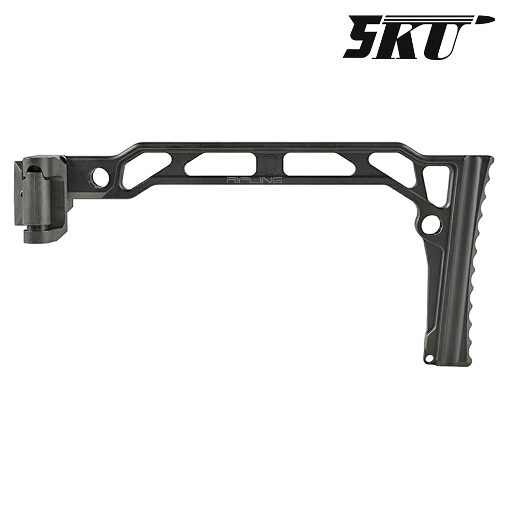 5KU JMAC SS-8R Style 1913 Picatinny Rail Folding Stock 제이맥 SS-8R 폴딩 스톡 레플리카 20미리 피카티니 레일 : 라이플링