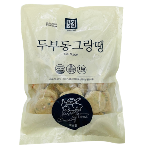 한성기업 두부 동그랑땡 1kg 식단 : 든든푸드